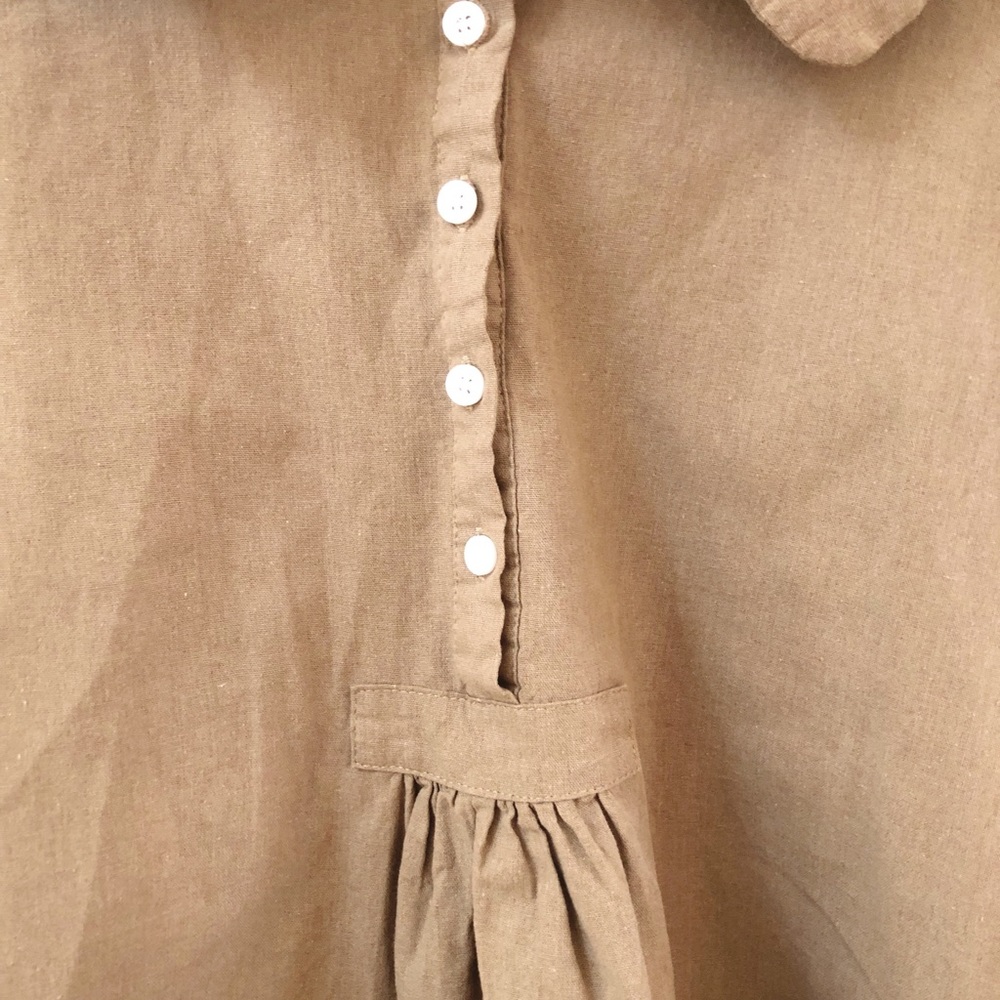 Collard peasant top - Picture 3 of 4